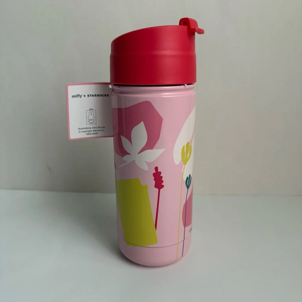 NWT Starbucks x Miffy Red Stainless Steel Tumbler - Picture 2 of 5